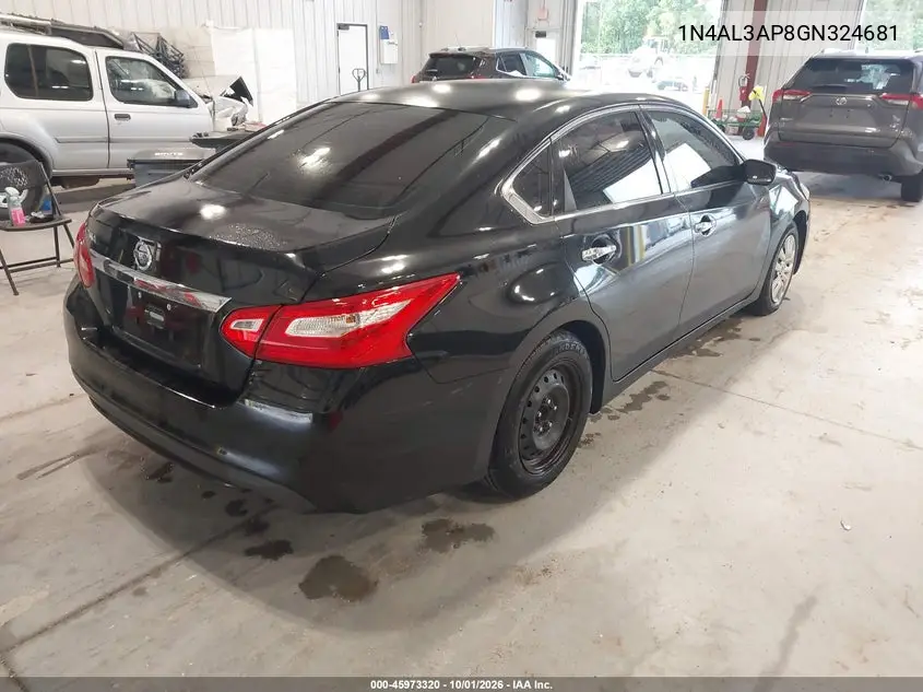 2016 NISSAN ALTIMA VIN 1N4AL3AP8GN324681 — фото 4