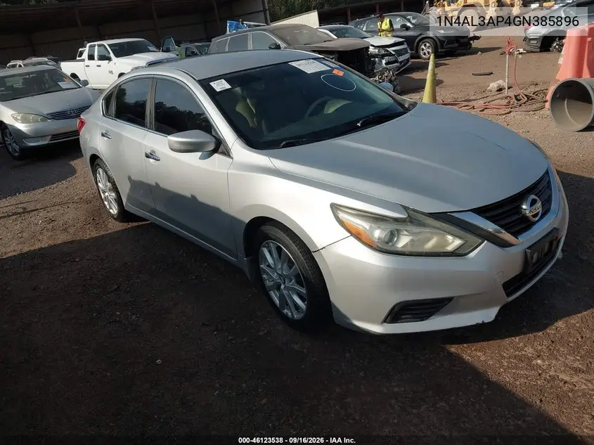NISSAN ALTIMA 2016, VIN 1N4AL3AP4GN385896