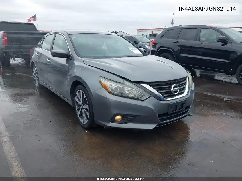 NISSAN ALTIMA 2016, VIN 1N4AL3AP9GN321014