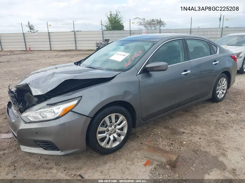 2016 NISSAN ALTIMA VIN 1N4AL3AP8GC225208 — фото 2