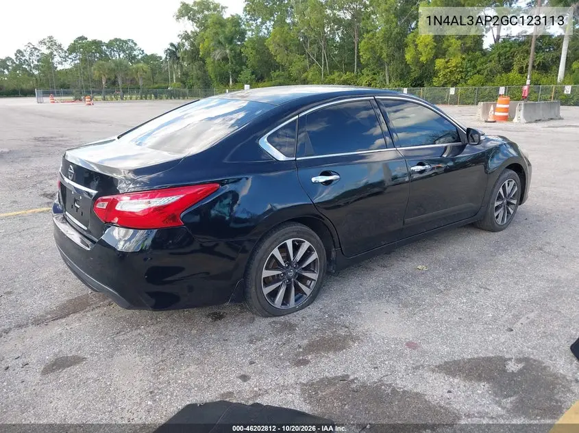 2016 NISSAN ALTIMA VIN 1N4AL3AP2GC123113 — фото 4