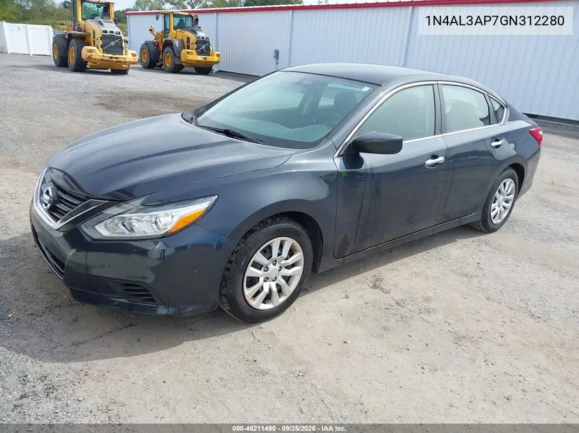 2016 NISSAN ALTIMA VIN 1N4AL3AP7GN312280 — фото 2