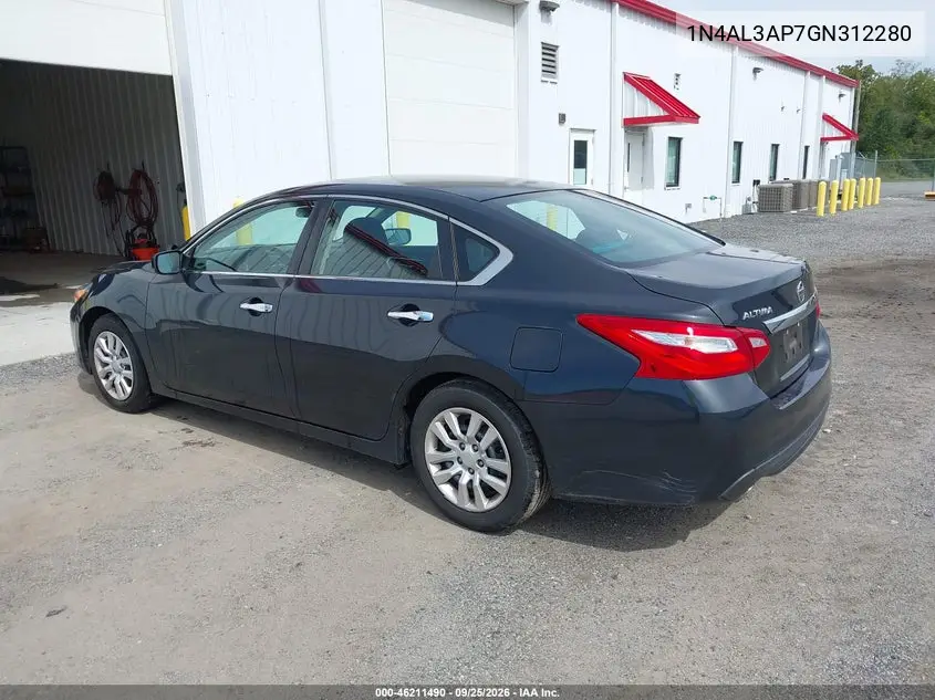 2016 NISSAN ALTIMA VIN 1N4AL3AP7GN312280 — фото 3