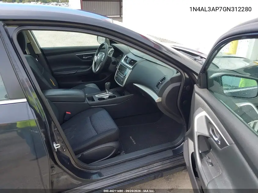 2016 NISSAN ALTIMA VIN 1N4AL3AP7GN312280 — фото 5