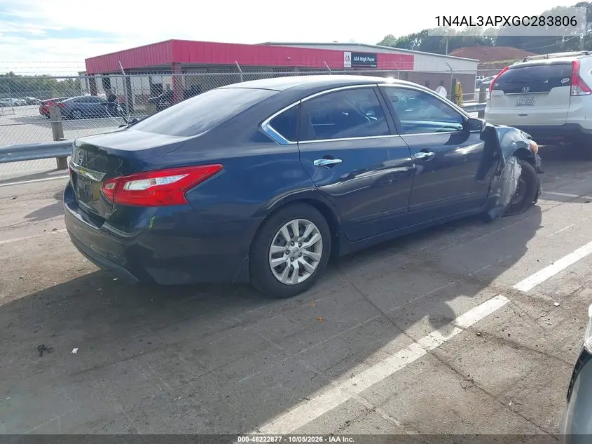 2016 NISSAN ALTIMA VIN 1N4AL3APXGC283806 — фото 4