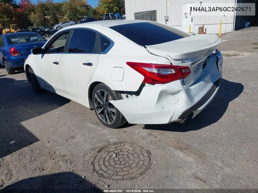 2016 NISSAN ALTIMA VIN 1N4AL3AP6GC242671 — фото 3