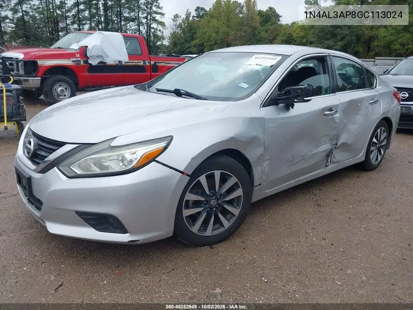 2016 NISSAN ALTIMA VIN 1N4AL3AP8GC113024 — фото 2