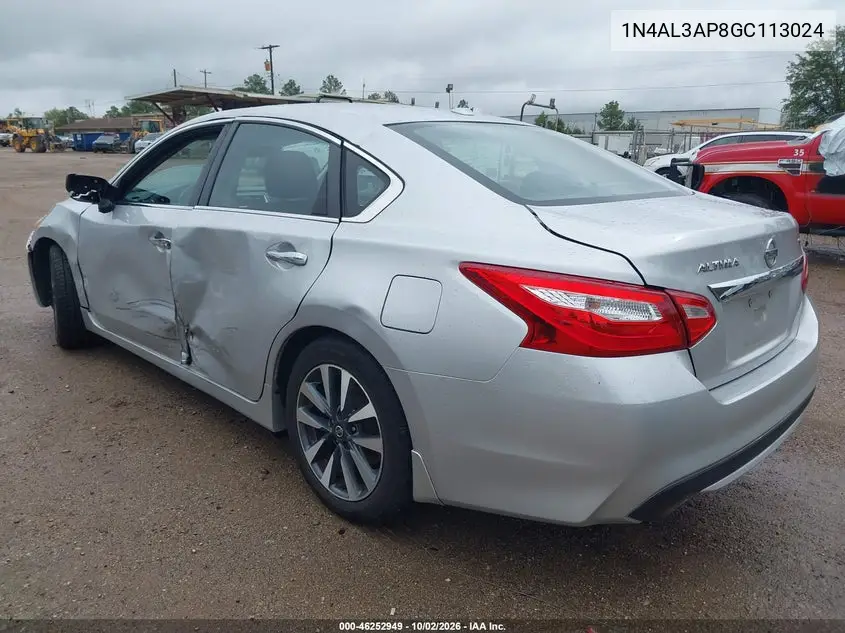 2016 NISSAN ALTIMA VIN 1N4AL3AP8GC113024 — фото 3