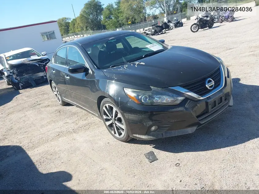 NISSAN ALTIMA 2016, VIN 1N4BL3AP8GC284036