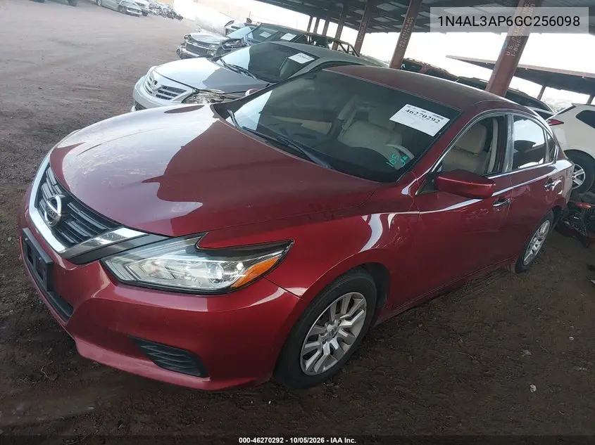 2016 NISSAN ALTIMA VIN 1N4AL3AP6GC256098 — фото 2