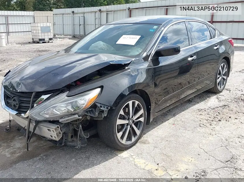 2016 NISSAN ALTIMA VIN 1N4AL3AP5GC210729 — фото 2