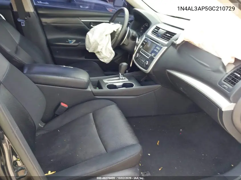 2016 NISSAN ALTIMA VIN 1N4AL3AP5GC210729 — фото 5