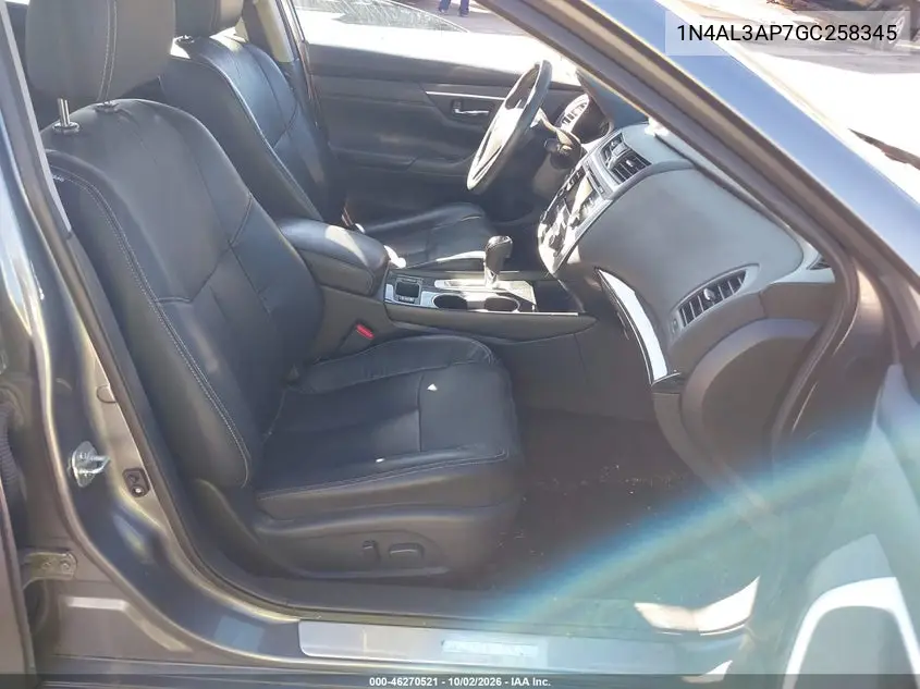 2016 NISSAN ALTIMA VIN 1N4AL3AP7GC258345 — фото 5