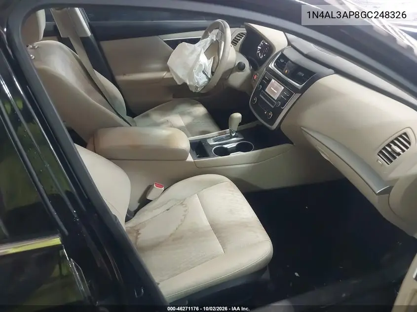2016 NISSAN ALTIMA VIN 1N4AL3AP8GC248326 — фото 5