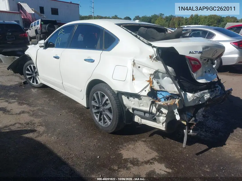 2016 NISSAN ALTIMA VIN 1N4AL3AP9GC262011 — фото 3