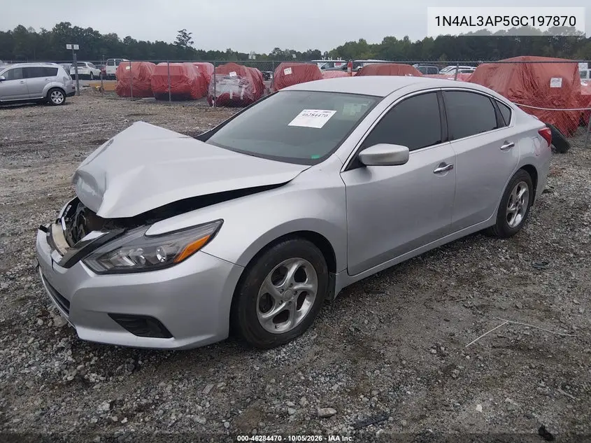 2016 NISSAN ALTIMA VIN 1N4AL3AP5GC197870 — фото 2