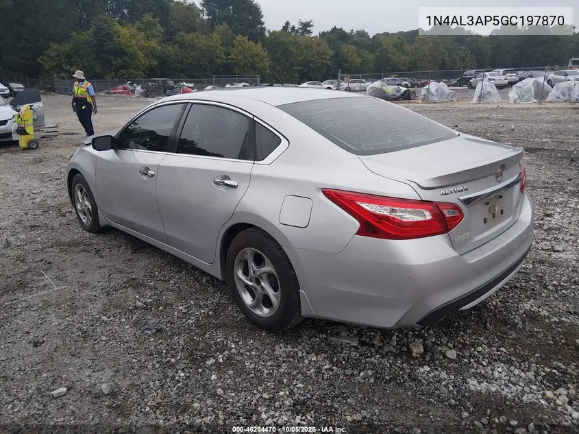 2016 NISSAN ALTIMA VIN 1N4AL3AP5GC197870 — фото 3