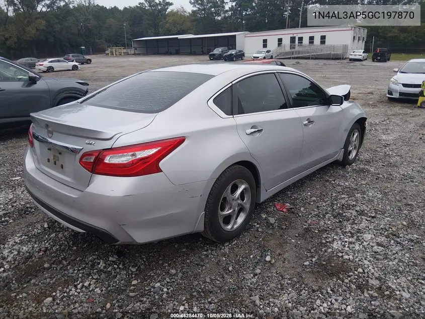 2016 NISSAN ALTIMA VIN 1N4AL3AP5GC197870 — фото 4