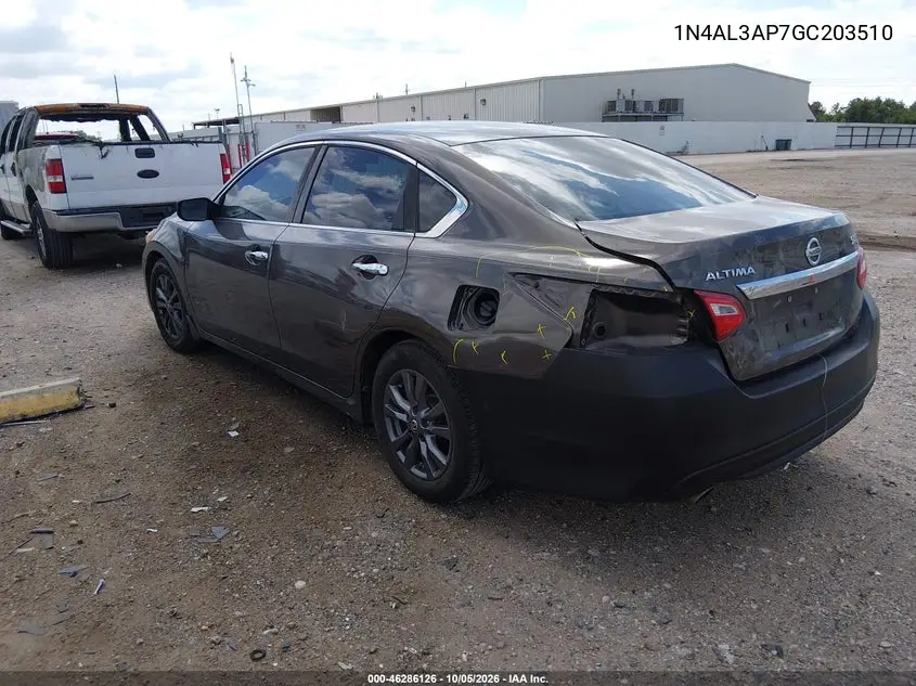 2016 NISSAN ALTIMA VIN 1N4AL3AP7GC203510 — фото 3