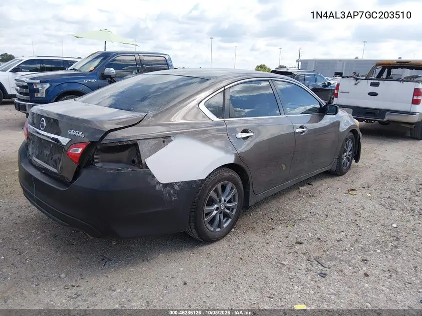 2016 NISSAN ALTIMA VIN 1N4AL3AP7GC203510 — фото 4