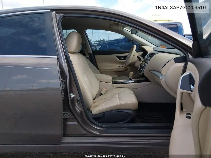 2016 NISSAN ALTIMA VIN 1N4AL3AP7GC203510 — фото 5