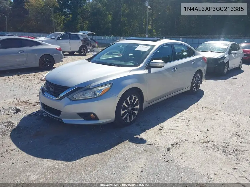 2016 NISSAN ALTIMA VIN 1N4AL3AP3GC213385 — фото 2