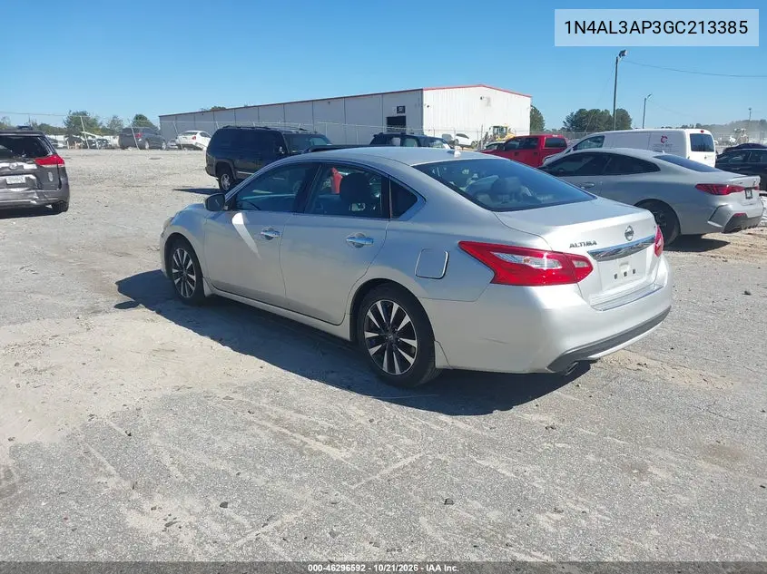 2016 NISSAN ALTIMA VIN 1N4AL3AP3GC213385 — фото 3