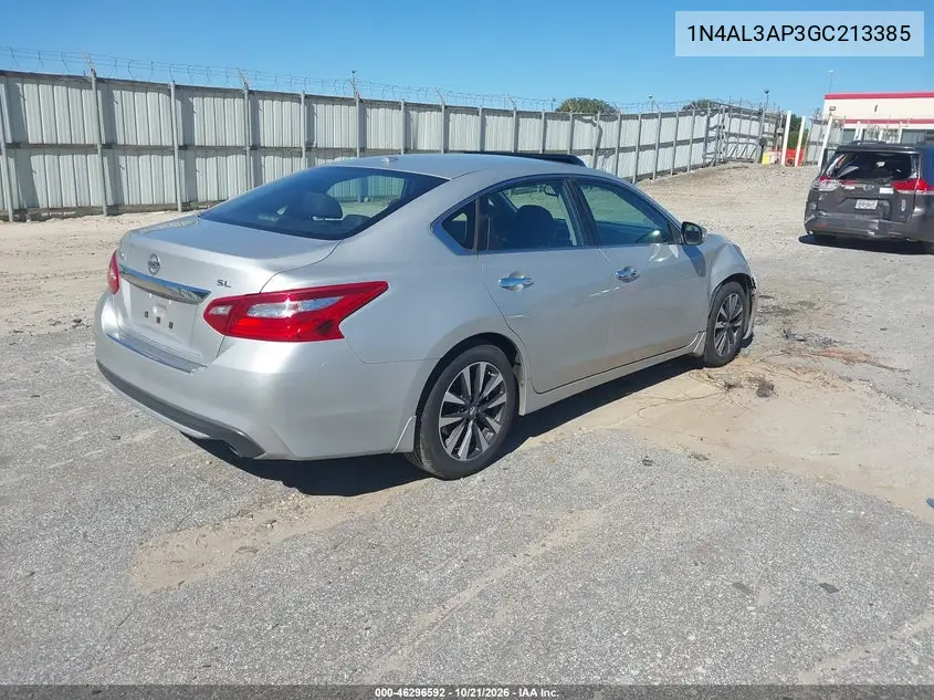 2016 NISSAN ALTIMA VIN 1N4AL3AP3GC213385 — фото 4