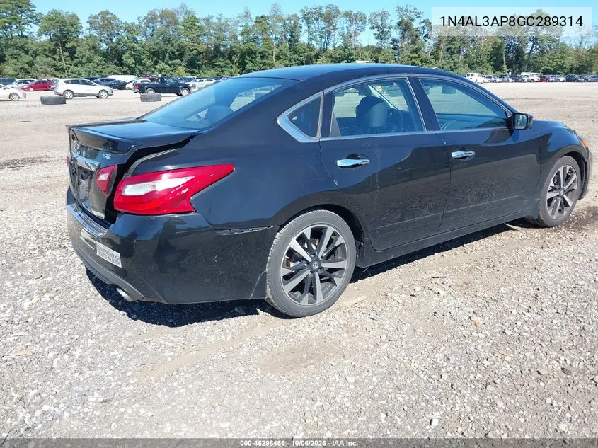 2016 NISSAN ALTIMA VIN 1N4AL3AP8GC289314 — фото 4