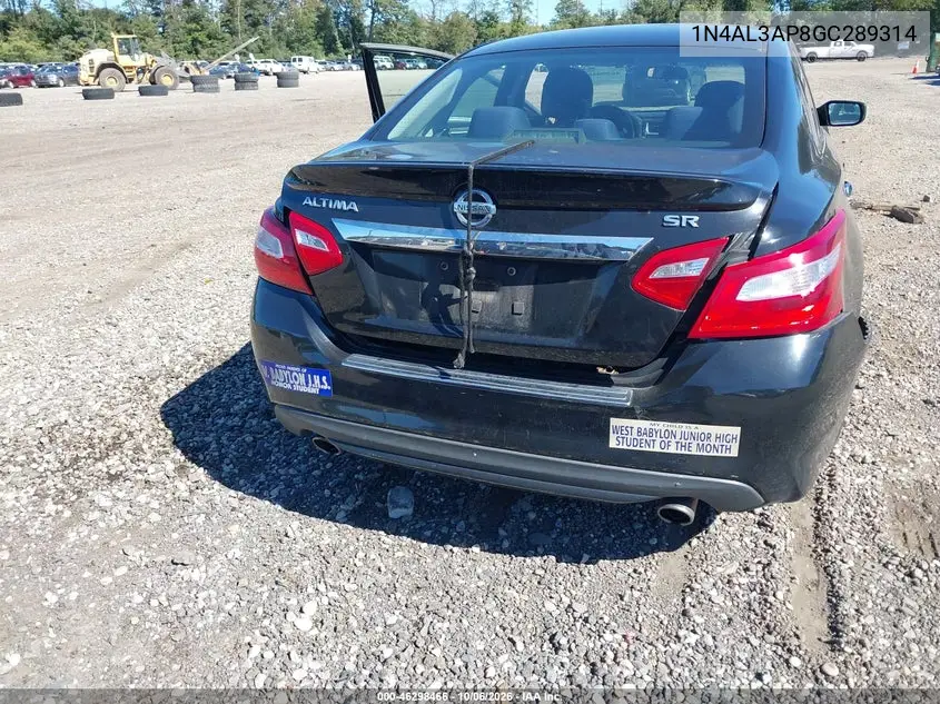 2016 NISSAN ALTIMA VIN 1N4AL3AP8GC289314 — фото 6