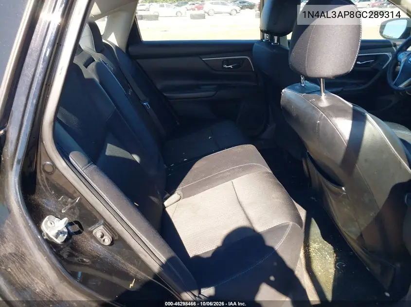 2016 NISSAN ALTIMA VIN 1N4AL3AP8GC289314 — фото 8