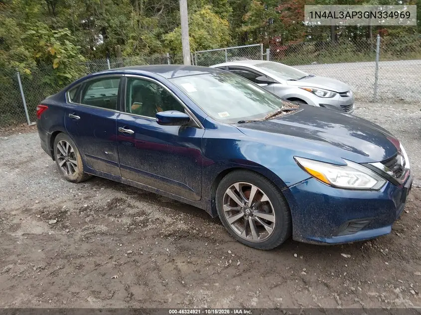 NISSAN ALTIMA 2016, VIN 1N4AL3AP3GN334969