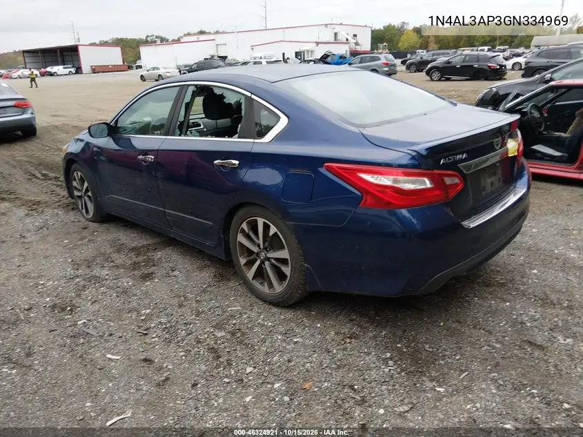 2016 NISSAN ALTIMA VIN 1N4AL3AP3GN334969 — фото 3