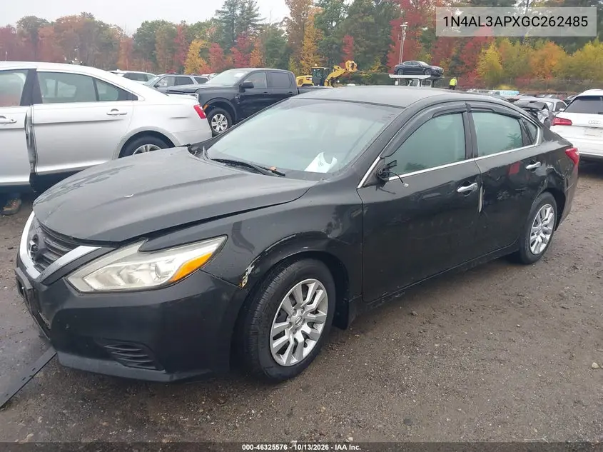 2016 NISSAN ALTIMA VIN 1N4AL3APXGC262485 — фото 2