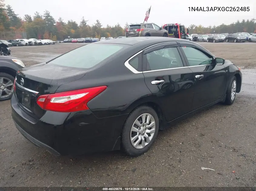 2016 NISSAN ALTIMA VIN 1N4AL3APXGC262485 — фото 4