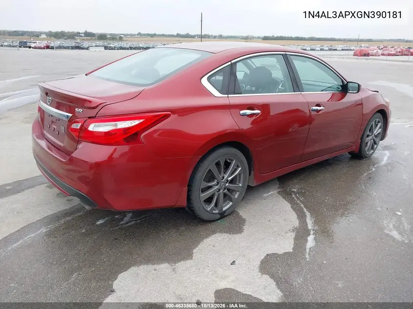 2016 NISSAN ALTIMA VIN 1N4AL3APXGN390181 — фото 4