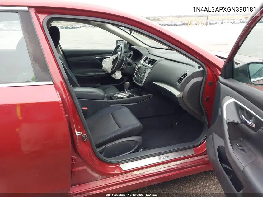 2016 NISSAN ALTIMA VIN 1N4AL3APXGN390181 — фото 5