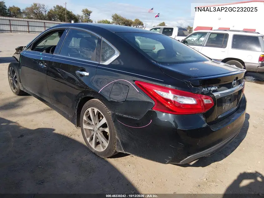 2016 NISSAN ALTIMA VIN 1N4AL3AP2GC232025 — фото 3