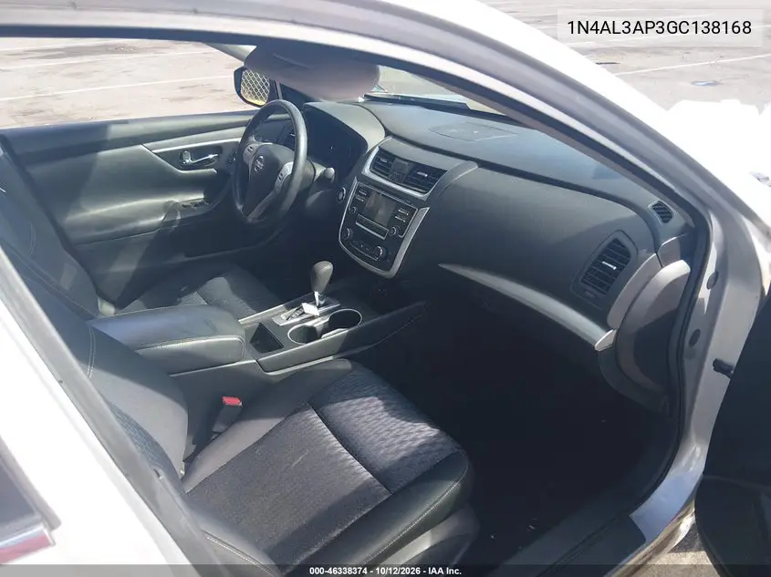 2016 NISSAN ALTIMA VIN 1N4AL3AP3GC138168 — фото 5