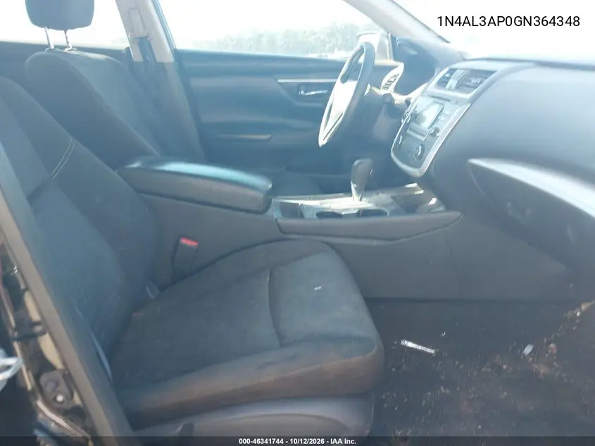 2016 NISSAN ALTIMA VIN 1N4AL3AP0GN364348 — фото 5