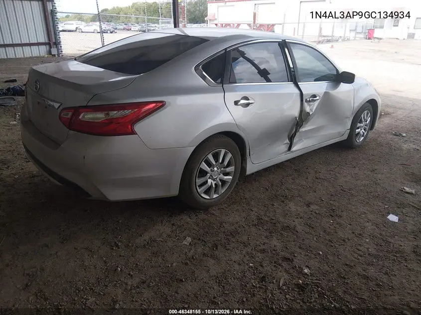 2016 NISSAN ALTIMA VIN 1N4AL3AP9GC134934 — фото 4
