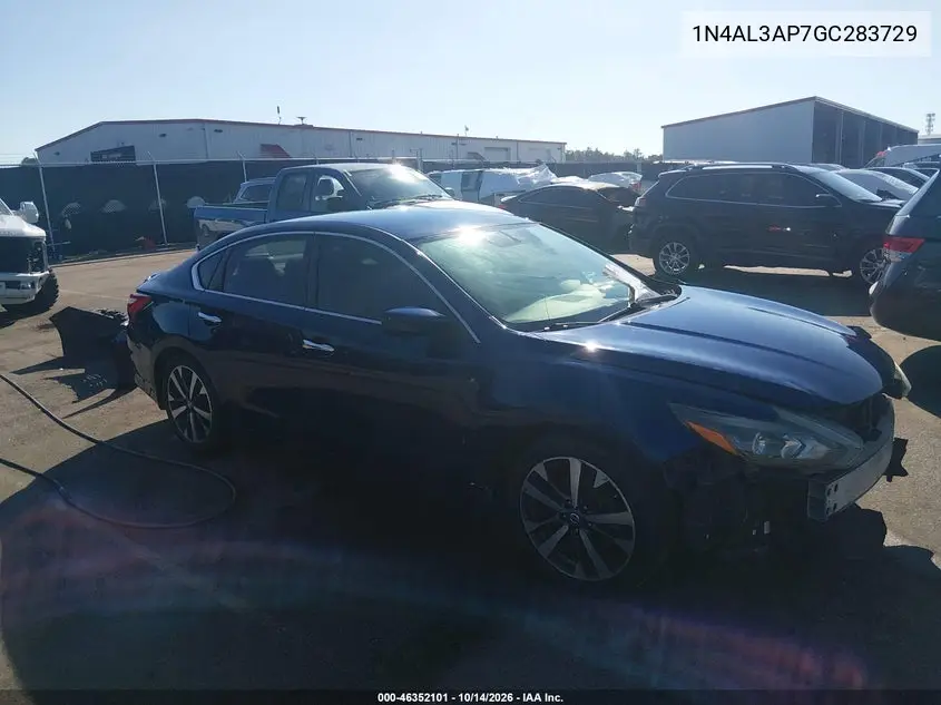 NISSAN ALTIMA 2016, VIN 1N4AL3AP7GC283729