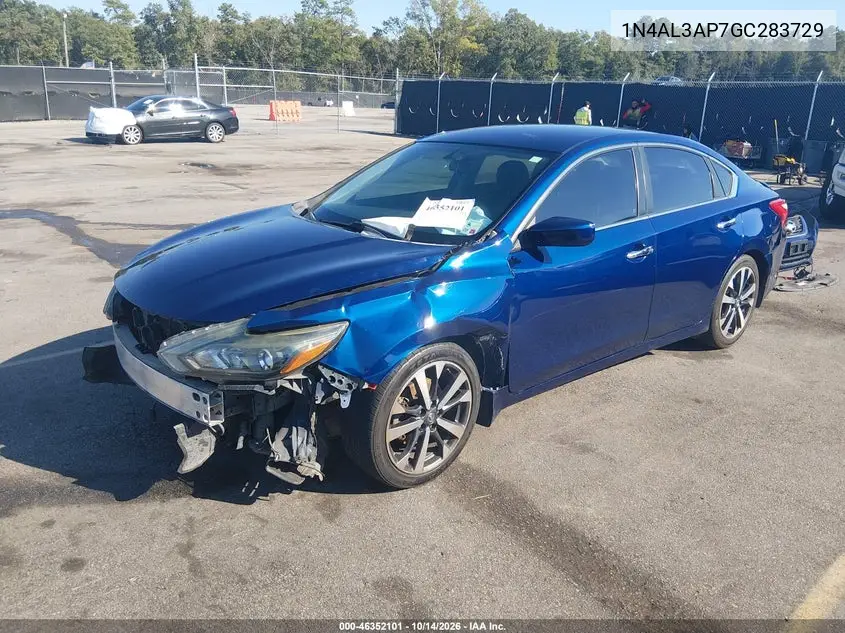 2016 NISSAN ALTIMA VIN 1N4AL3AP7GC283729 — фото 2