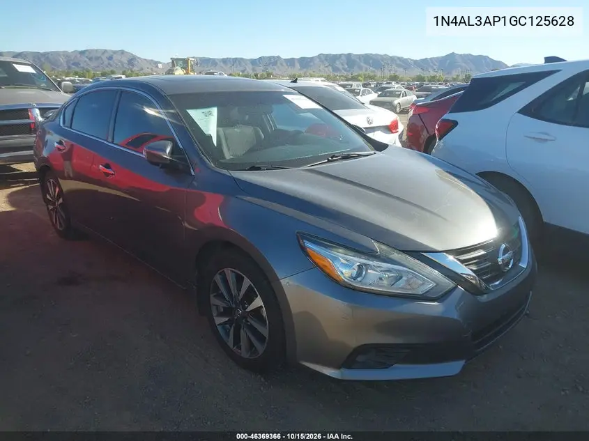 NISSAN ALTIMA 2016, VIN 1N4AL3AP1GC125628