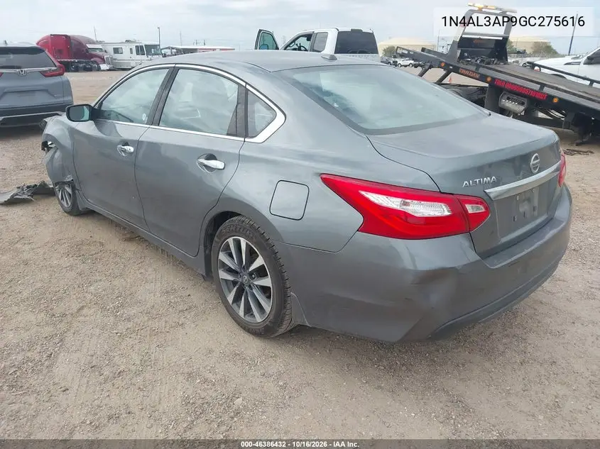 2016 NISSAN ALTIMA VIN 1N4AL3AP9GC275616 — фото 3