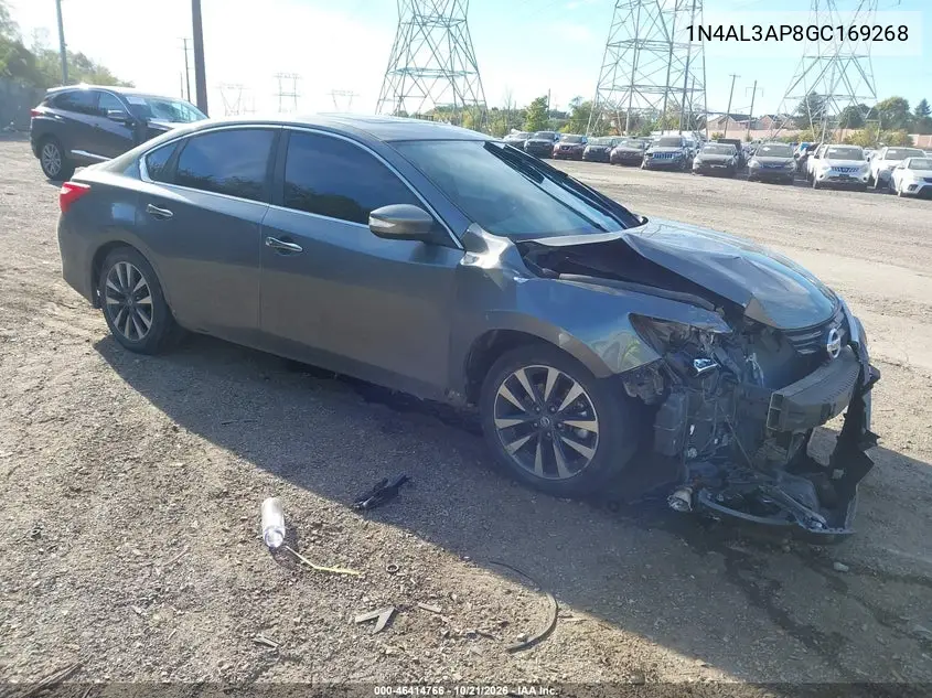 NISSAN ALTIMA 2016, VIN 1N4AL3AP8GC169268