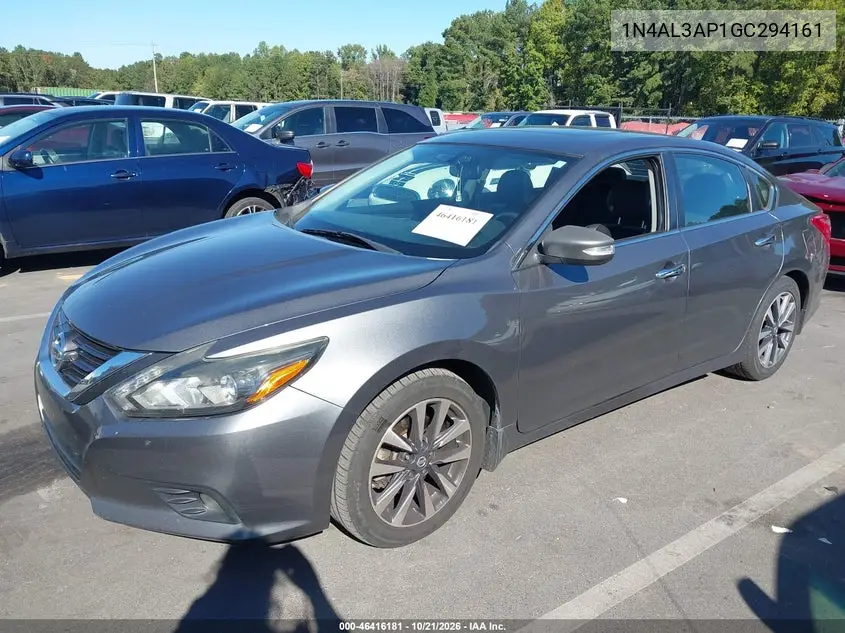 2016 NISSAN ALTIMA VIN 1N4AL3AP1GC294161 — фото 2