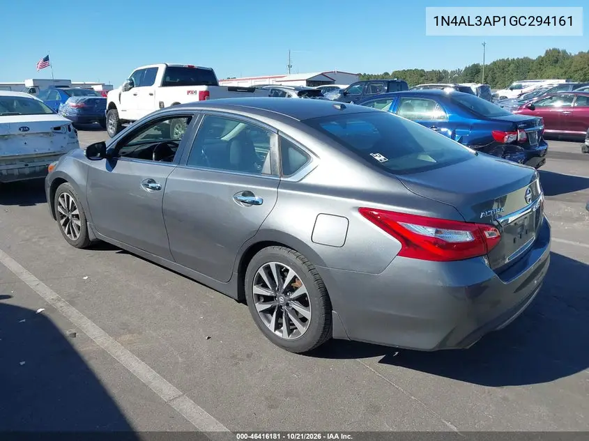 2016 NISSAN ALTIMA VIN 1N4AL3AP1GC294161 — фото 3