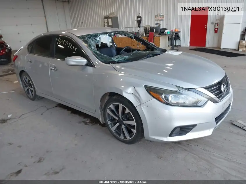 NISSAN ALTIMA 2016, VIN 1N4AL3APXGC130701