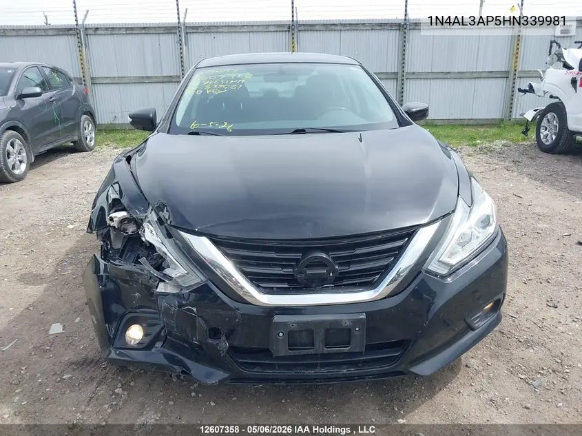 2017 NISSAN ALTIMA VIN 1N4AL3AP5HN339981 — фото 11